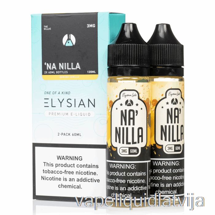 Na'nilla - Elysian Labs - 120ml 0mg Vape šķidrums